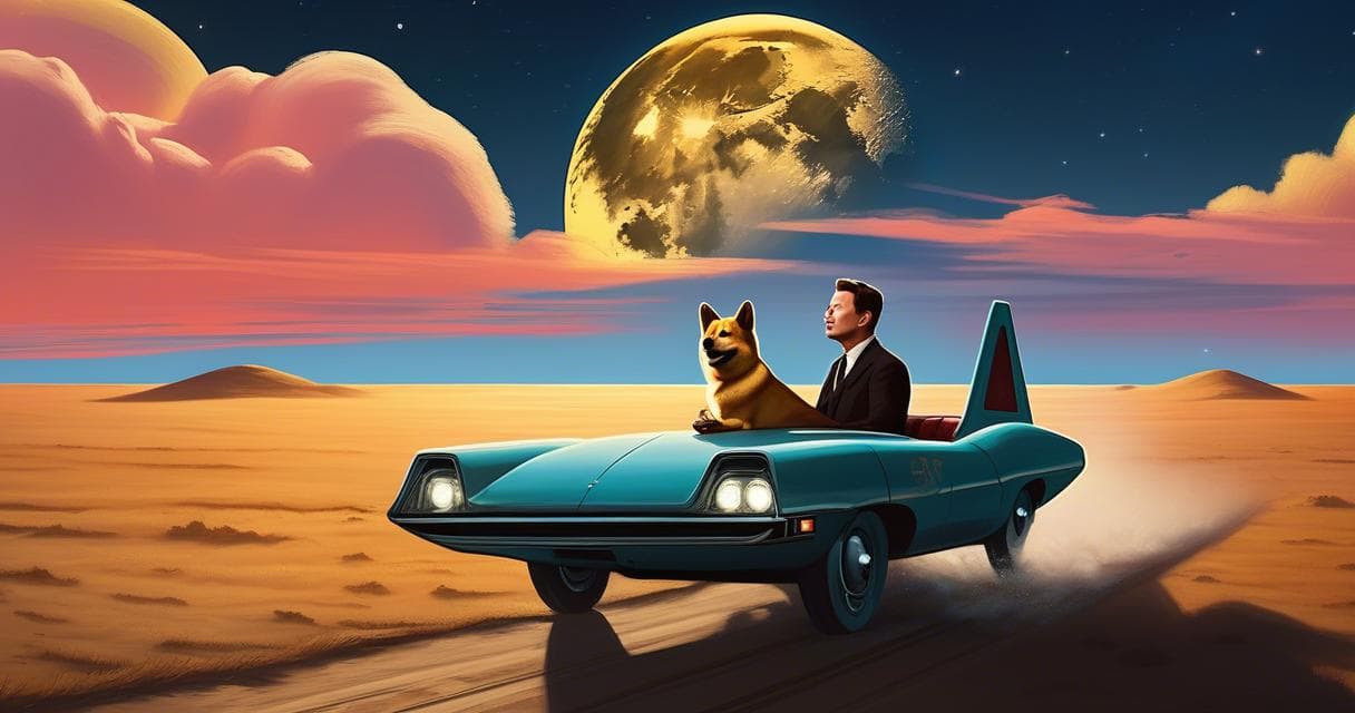 Cover image for Elon doge moon
