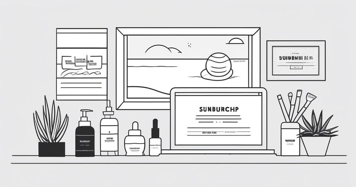 Cover image for Sunburn Relief & Website Updates: A Weekend of Skincare & Productivity for Shitdrop.com